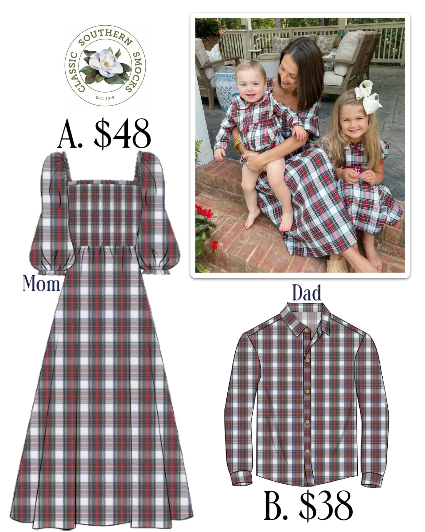 PO90 Adult Tartan Collection