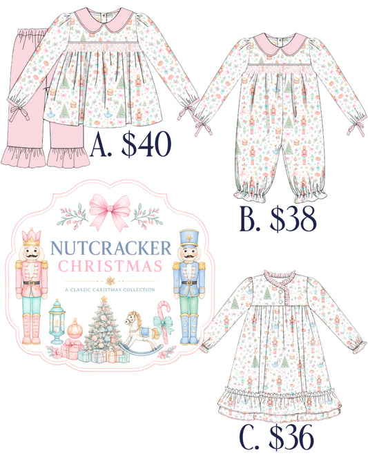 PO90 Nutcracker Christmas Girl Custom Collection