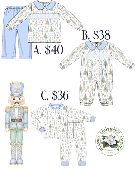 PO90 Nutcracker Christmas Boy Custom Collection