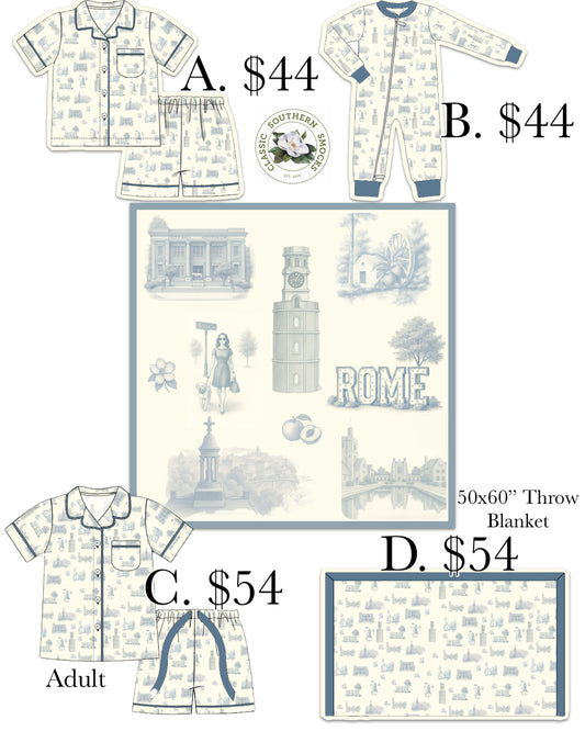 PO82 Hometown Toile Rome Collection