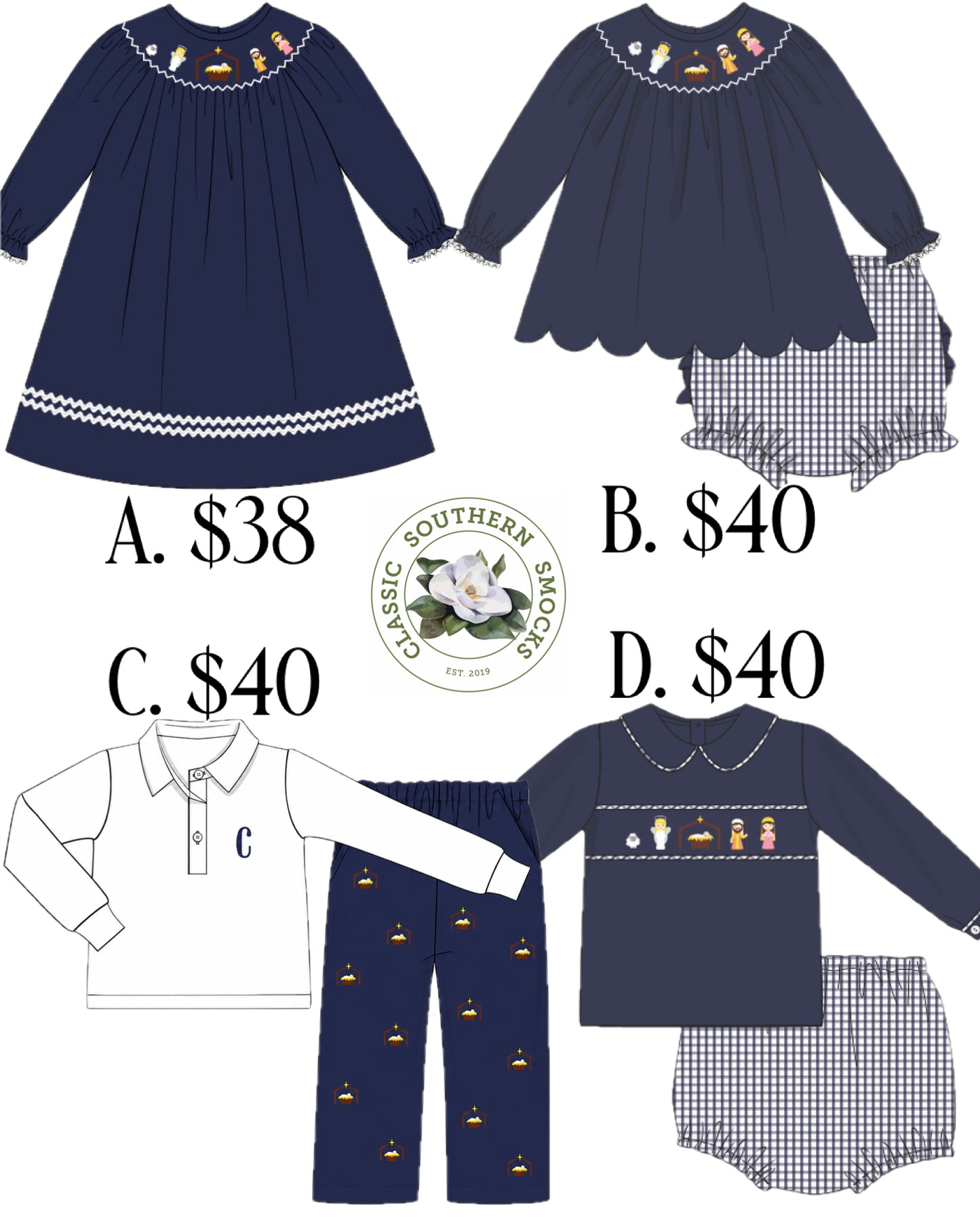 PO91 Classic Nativity Collection