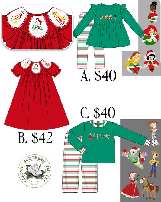 PO91 Character Christmas Collection