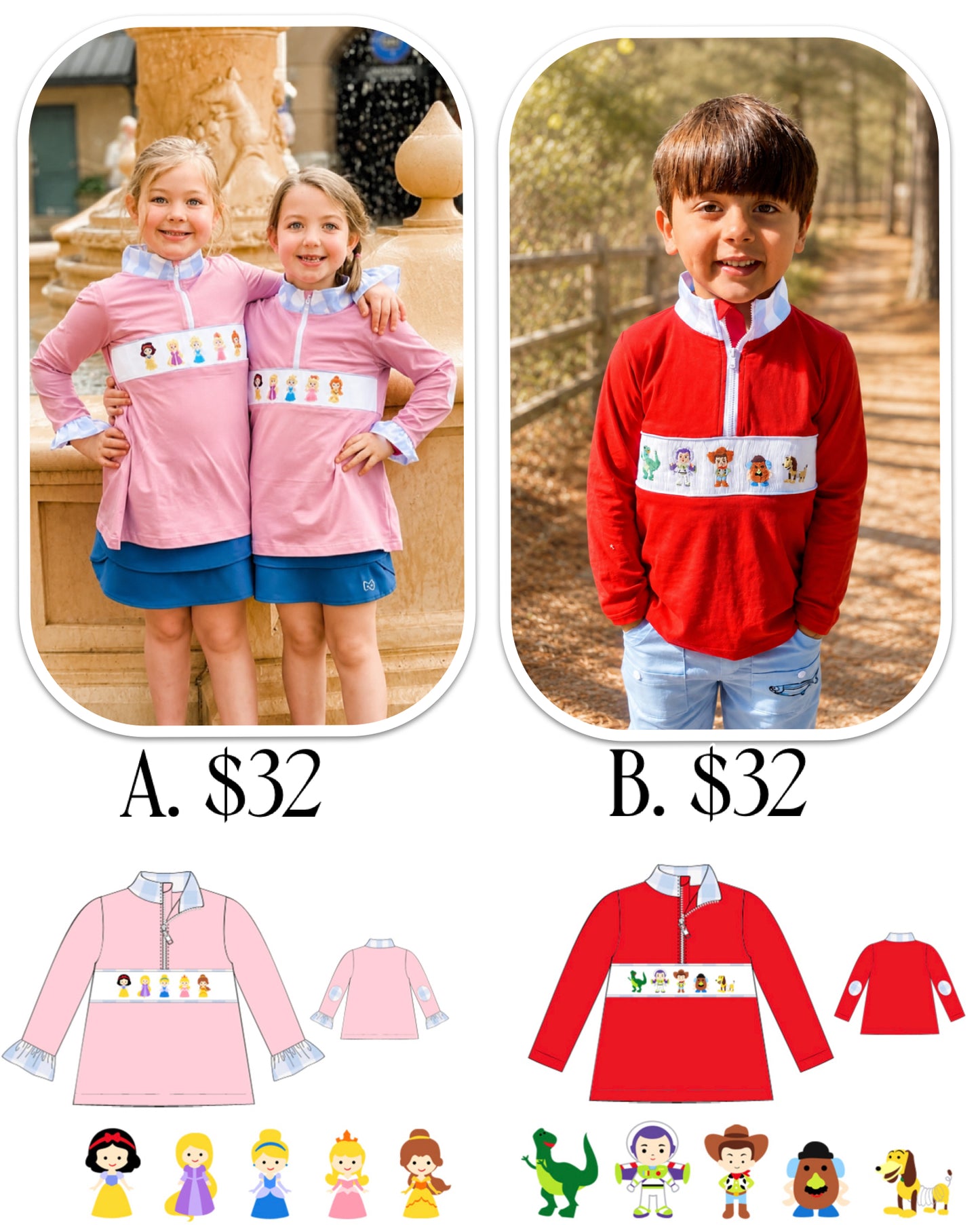 PO92 Character Pullover Collection