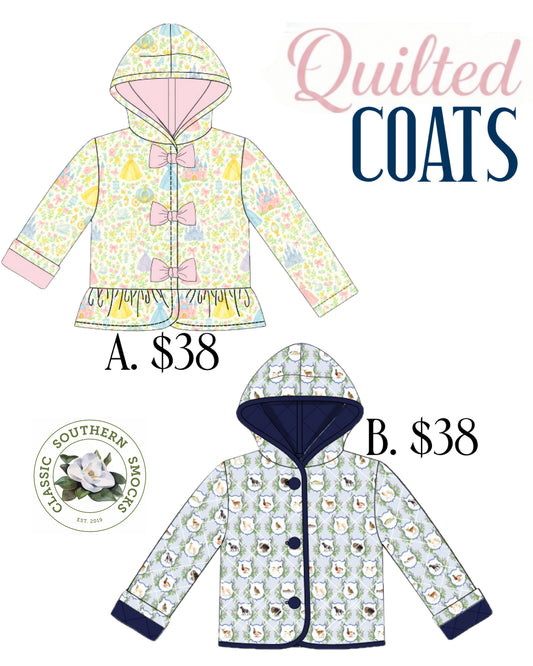PO92 Quilted Coats