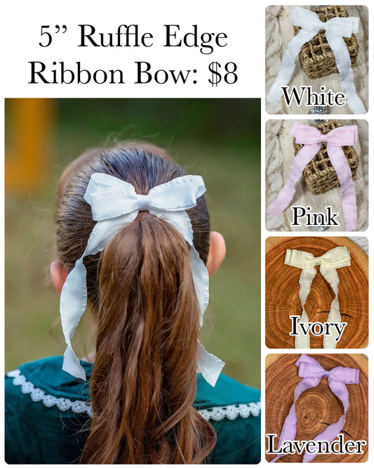 POHoppyMail26 Ruffle Edge Bows