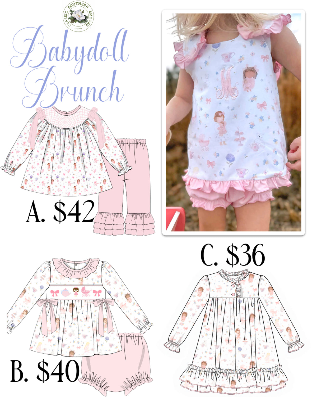 PO93 Babydoll Brunch Winter Collection