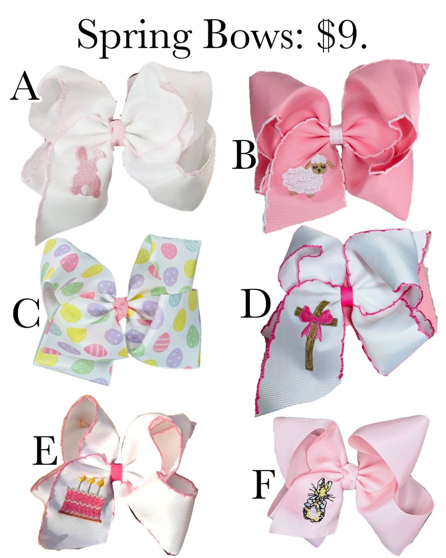 POHoppyMail26 Spring Bows