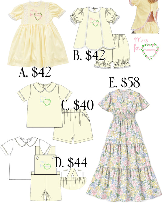PO94 M is for Mommy Collection