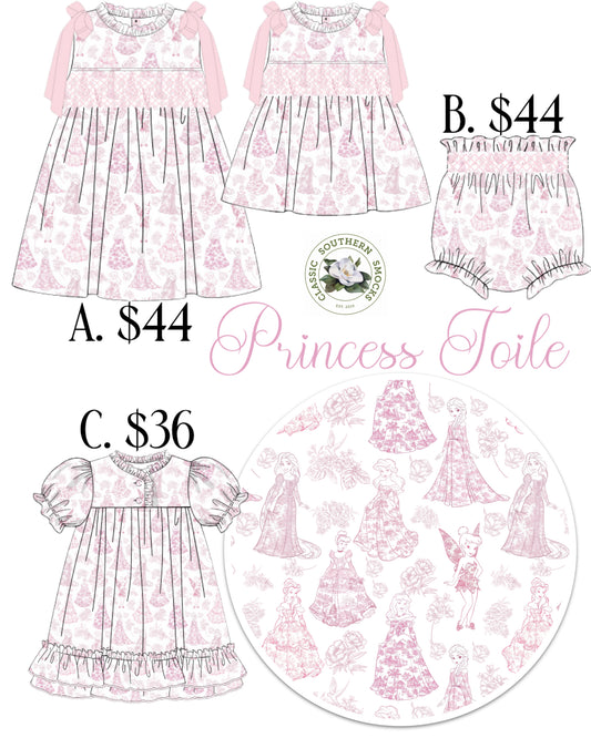 PO94 Princess Toile Collection