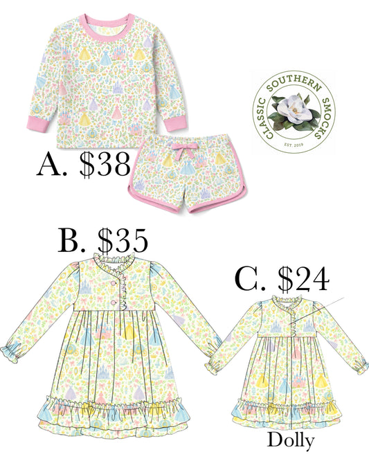 PO88 Fall Princess Print Collection
