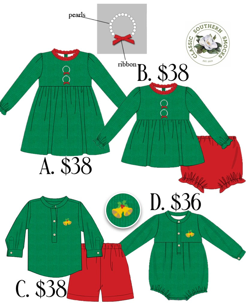 PO89 Green Corduroy Collection