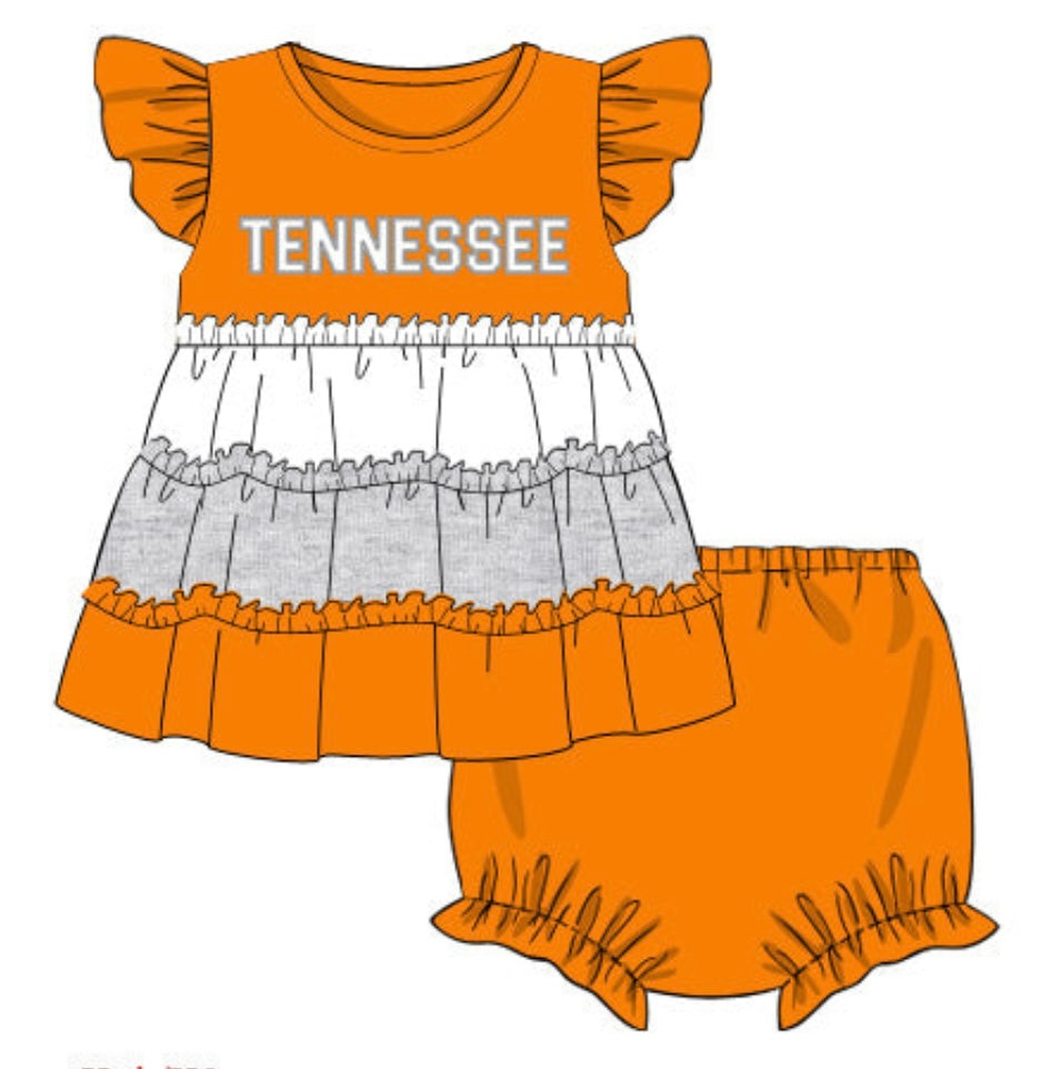 Tennessee Colorblock Bloomer Set