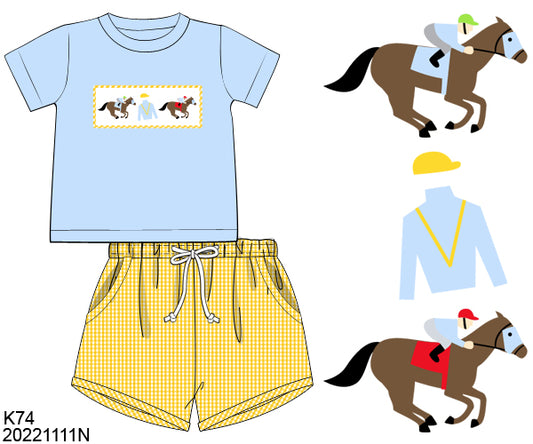 Derby Boy Short Set