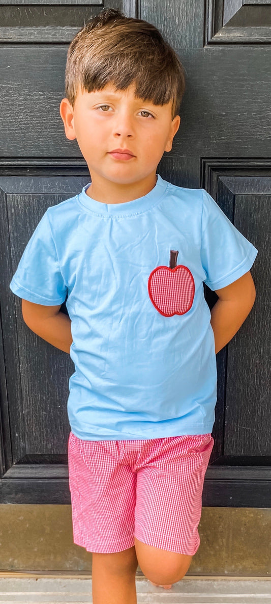 Apple Pocket Boy Short Set