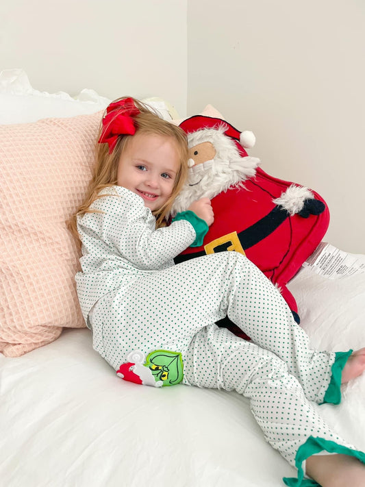 Grinch Girl Two Piece Classic Cozy