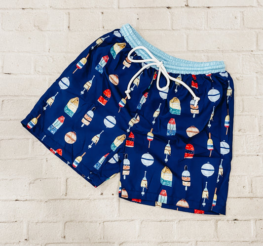 Nantucket Nautical Dad Trunks